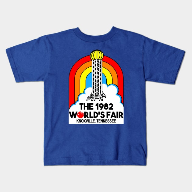'82 Sunsphere Kids T-Shirt by BigOrangeShirtShop